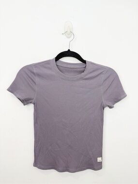 Vuori Pose Fitted Tee Short Sleeve Gray Size XS